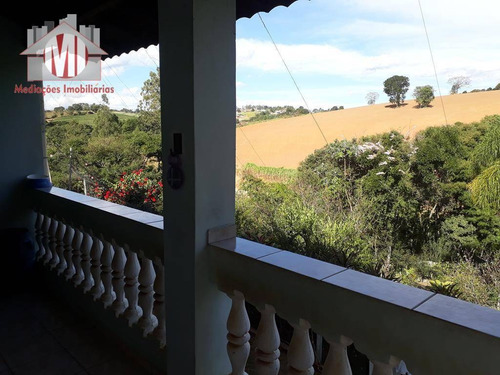 Chácara Com Escritura, Riacho, 02 Dormitórios À Venda, 1980 M² Por R$ 350.000 - Zona Rural - Pinhalzinho/sp - Ch0242