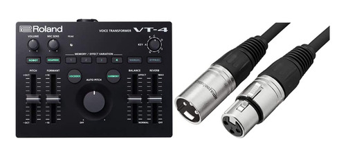 Roland Vt-4 Vocal Transformer & Basics Xlr Macho Hembra  10