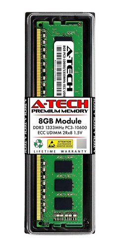 A-tech Memoria Ram 8 Gb Para Dell Precision T1700 Ddr3 5