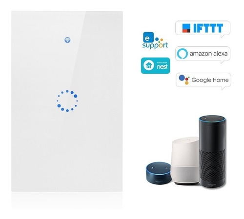 Interruptor Wifi Inteligente Sonoff Touch De T1 Apagador