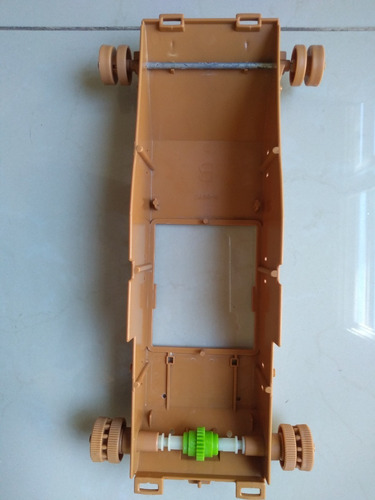 Ja Gi Joe Mauler Mbt Tanque 1985 Cubierta Inferior Chasis (Usado)