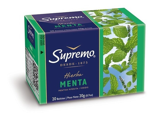 Te Supremo Hierba Menta - Mentha Piperita / Viridis Chile