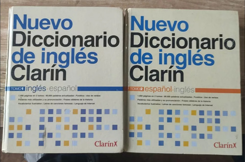 Diccionario Ingles Español Castellano Clarin