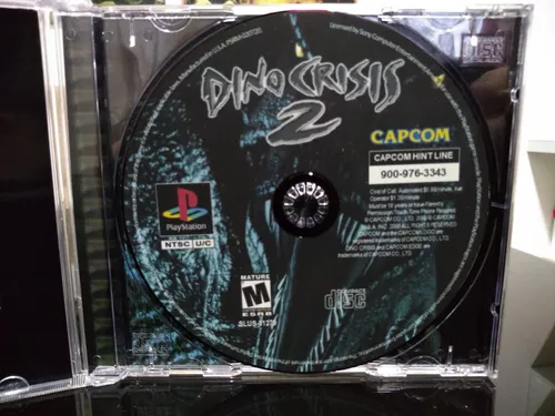 Dino Crisis 2 Patch- PS1 MIDIA PRETA - Escorrega o Preço