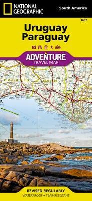 Libro Uruguay, Paraguay : Adventure Map - National Geogra...