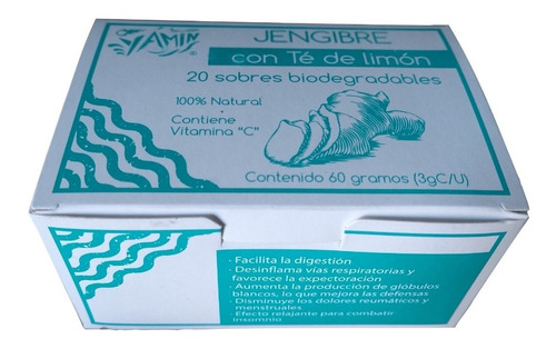 Té De Jengibre Con Té De Limón Yámin