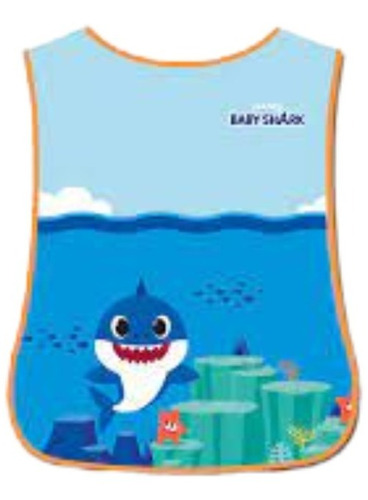 Delantal Escolar Mediano Baby Shark