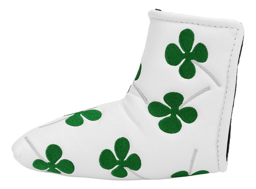 Funda Putter Cover Good Luck Four Leaf, Gruesa, Felpa, L