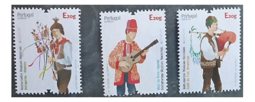 2014 Europa- Instrumentos Musicales- Portugal (sellos) Mint