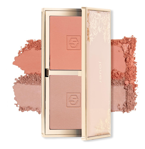 Jouer Blush Bouquet Duo - Paleta De Rubor De 2 Tonos En Pol.