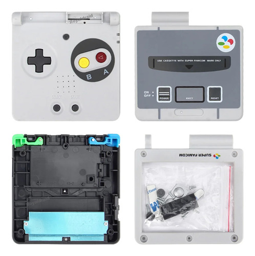 Carcasa Para Nintendo Game Boy Sp Super Famicom (Reacondicionado)