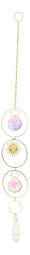 Yz Atrapasol Colgante Con Cadena De Cuentas De Cristal