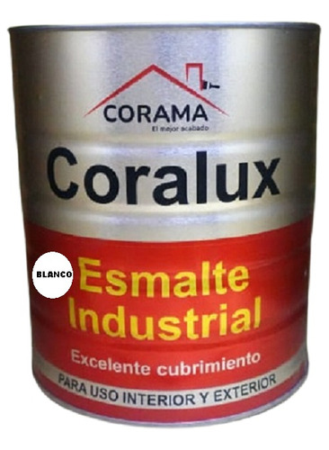 Pintura Ind Esmalte Blanco 1/4 - L a $22800