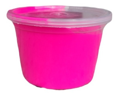 Imagen 3 de 6 de Pintura Serigrafia Fluorescentes Fucsia Magenta Neon 500gr