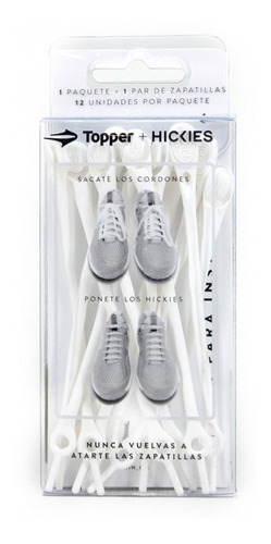 Cordones Topper Training Hickies Blanco 160157