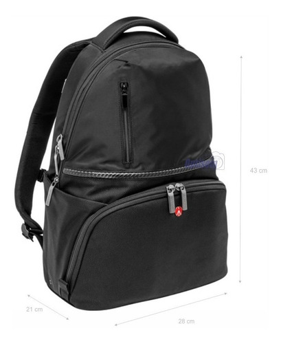 Imagem 1 de 7 de Mochila Manfrotto Advanced Active Backpack I Cor Preto