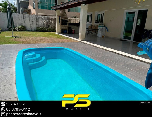 Imagem 3 de 30 de Casa Com 5 Dormitórios Para Alugar, 400 M² Por R$ 10.000/mês - Portal Do Sol - João Pessoa/pb #pedrosoares - Ca1524