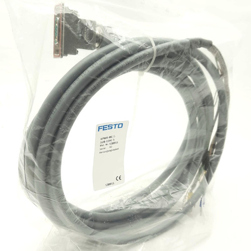 Festo Kpwr-mc-1-sub-15c-5 Sfc-dc Drive Power Cable D-sub Sst