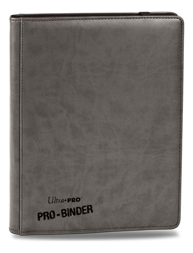 Binder Ultra Pro Premium Pro-binder 18 Bolsillos Gris