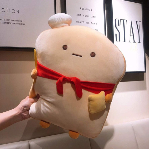 Arelux 17.7in Funny Toast Bread Pillow,almohada En Forma ...