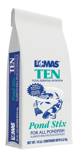 Alimento Lomas Pond Sticks 6.8 Kg P/peces De Estanque Carpas