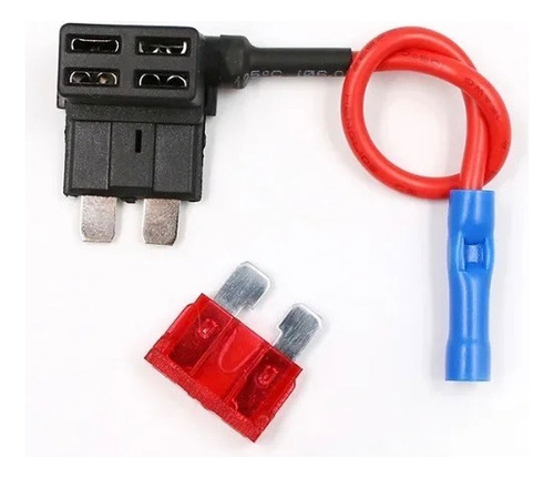 Adaptador Porta Fusible Estándar 12v Cable Robacorriente 10p