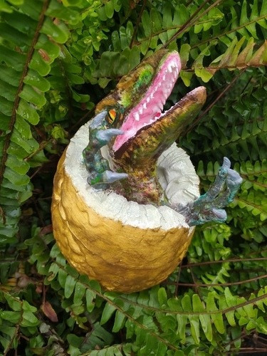 Muñecos T-rex + Huevo De Velociraptor- Impresión 3d.
