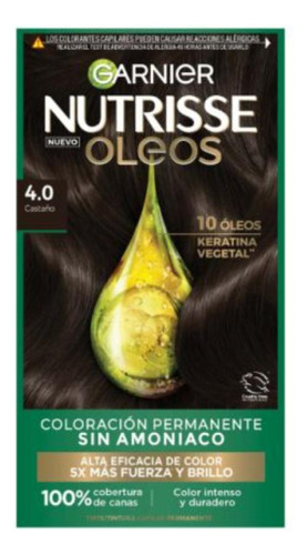 Garnier Nutrisse Oleos Castano 4.0