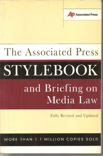 Libro De Estilo De The Associated Press - En Inglés