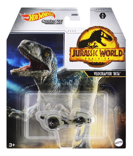 Carrinho Hot Wheels À Escolha Edição Jurassic World - Mattel