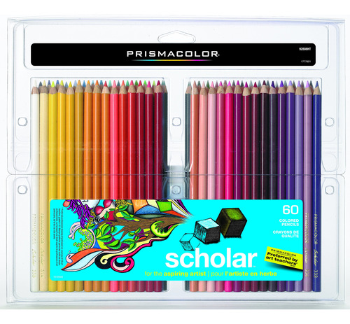 Prismacolor Scholar - Lapices De Colores, Paquete De 60