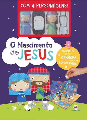 O nascimento de Jesus, de Believe Ideas, Make. Ciranda Cultural Editora E Distribuidora Ltda., capa mole em português, 2020