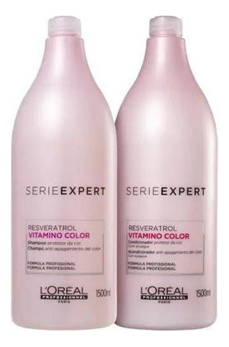  Kit Loréal Vitamino Color Shampoo 1,5l & Condicionador 1,5l