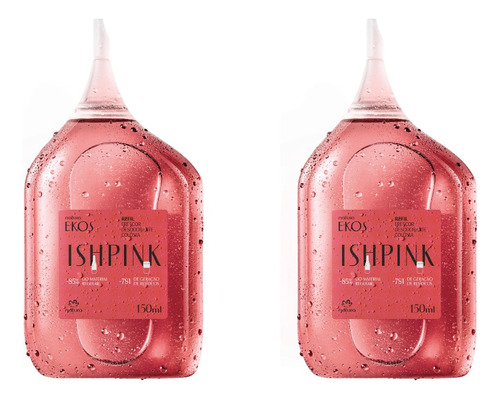 Perfume Natura Ekos Frescor Ishpink Pack 2 Repuestos
