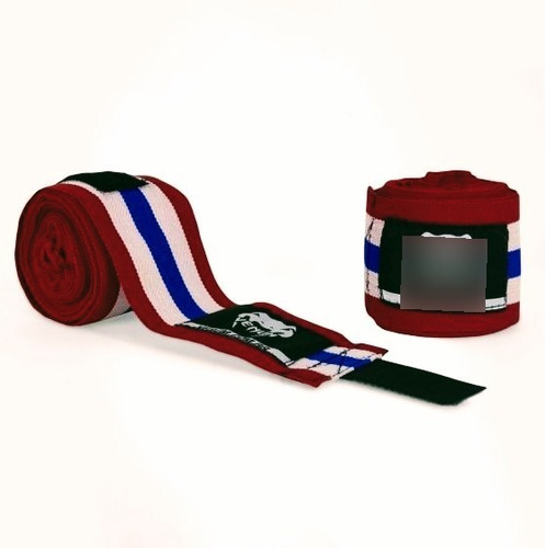 Imagen 5 de 5 de Vendas Venum Tailandia X Par Con Abrojo 4.00 Mts Boxeo Mma