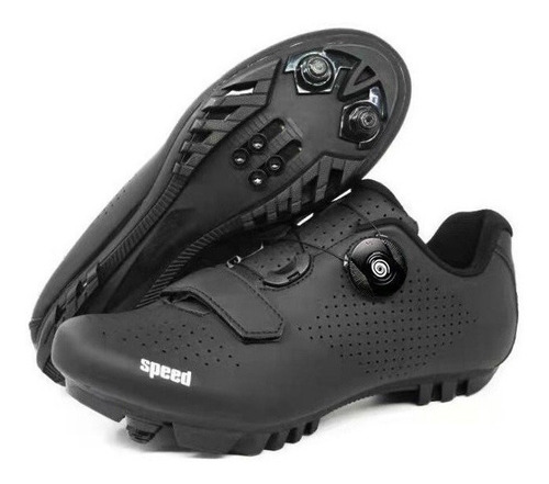 Zapatillas Ciclismo Mtb/ruta Self-lock 2 En 1 Hombre