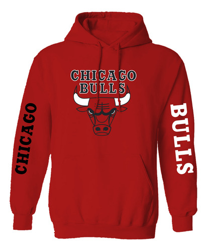 Paquete: Sudadera Hoodie + Gorra Nba Chicago Bulls