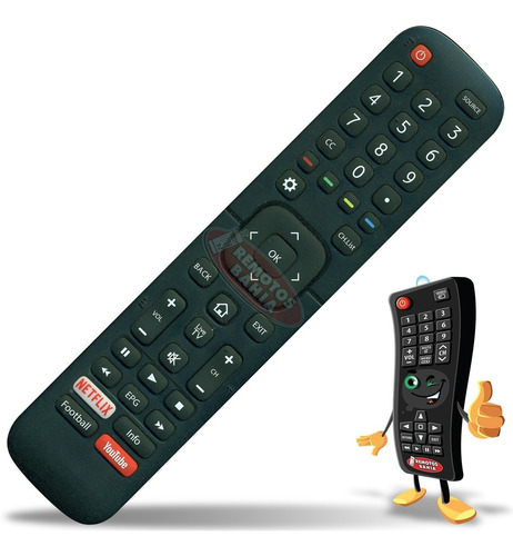 Control Remoto Smart Tv Para Philco Pld50us9a1 En2bc27