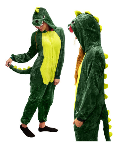 Pijama Enterizo Kigurumi Personajes Adulto Mameluco Invierno