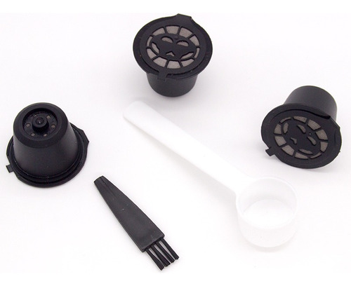 6 Cápsulas Filtros Café Reutilizable Cafetera Para Nespresso