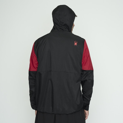 Cortaviento Entrenamiento Hombre Spyder Rojo Symwb01s24rd