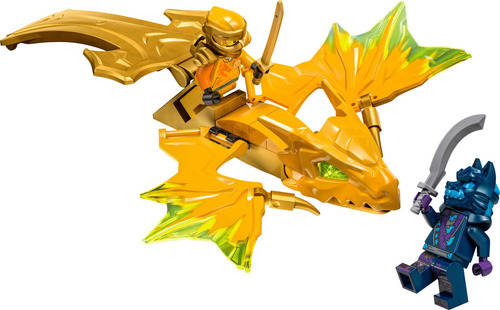 Brinquedo Lego Ninjago Arins Rising Dragon Strike Com Arin M