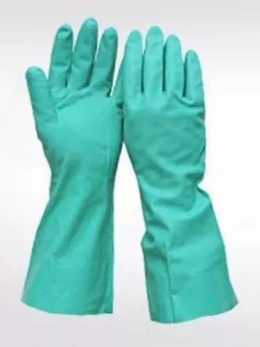 Guantes acrilo nitrilo certificados verdes talle 11 - Elementos de  Seguridad Extra Power SA