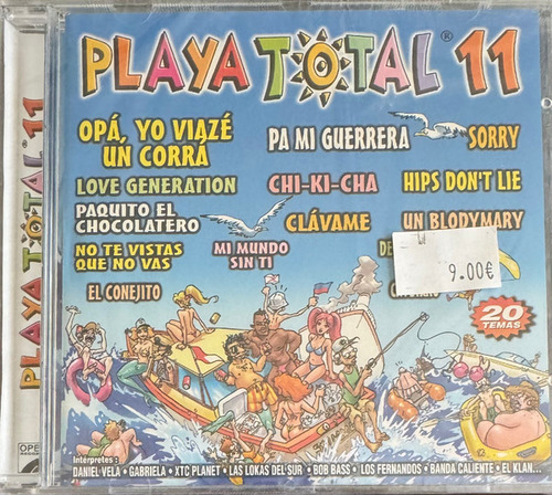 Cd Playa Total 11 (various) Estándar
