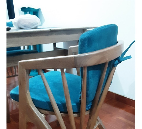 Imagen 10 de 10 de Silla Para Comedor Madera 100% Maciza Roble Ref: Maciza504