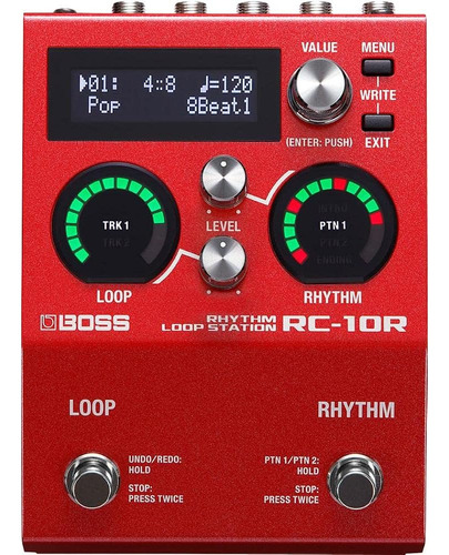 Boss Rc-10r Rhythm Loop Station Pedal