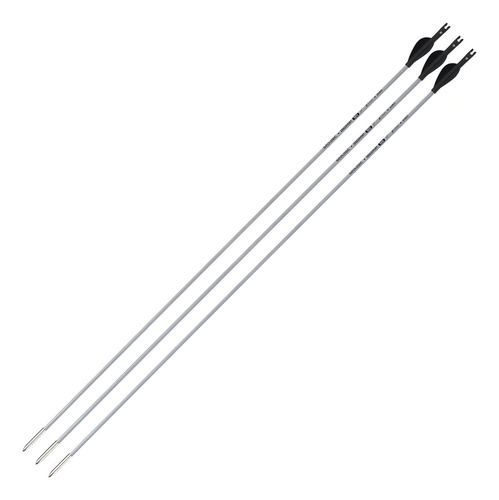 Flechas Discovery 100 X3 Cor Prata