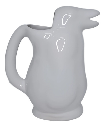 Pingüino De Cerámica Blanco 750cc Maxima Calidad Blanco