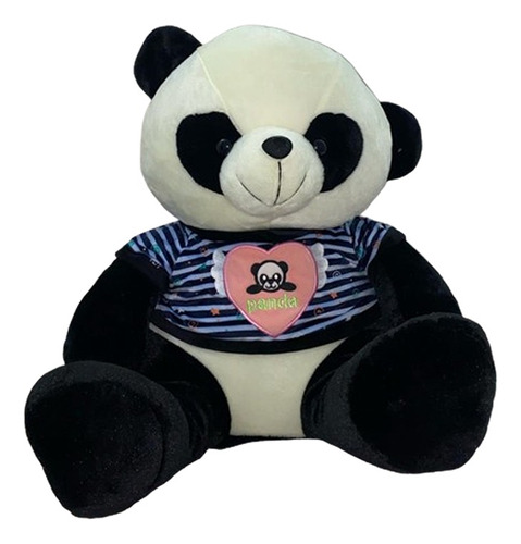 Oso Panda Peluche Mediano 72 Centímetros Espectacular Diseño