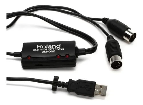Roland Um-one Cable Interface Midi Usb Mk2